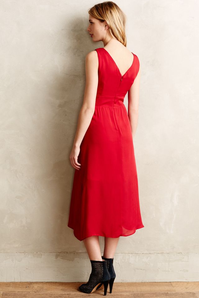 Silk Cut-Out Dress #2