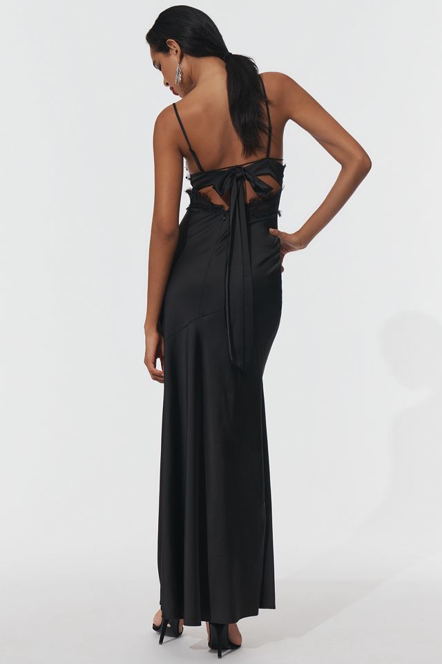 For Love & Lemons Heart Maxi Slip Dress | Anthropologie