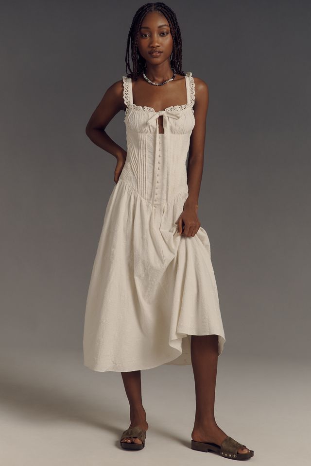 For Love & Lemons Ruched Corset Dress #1