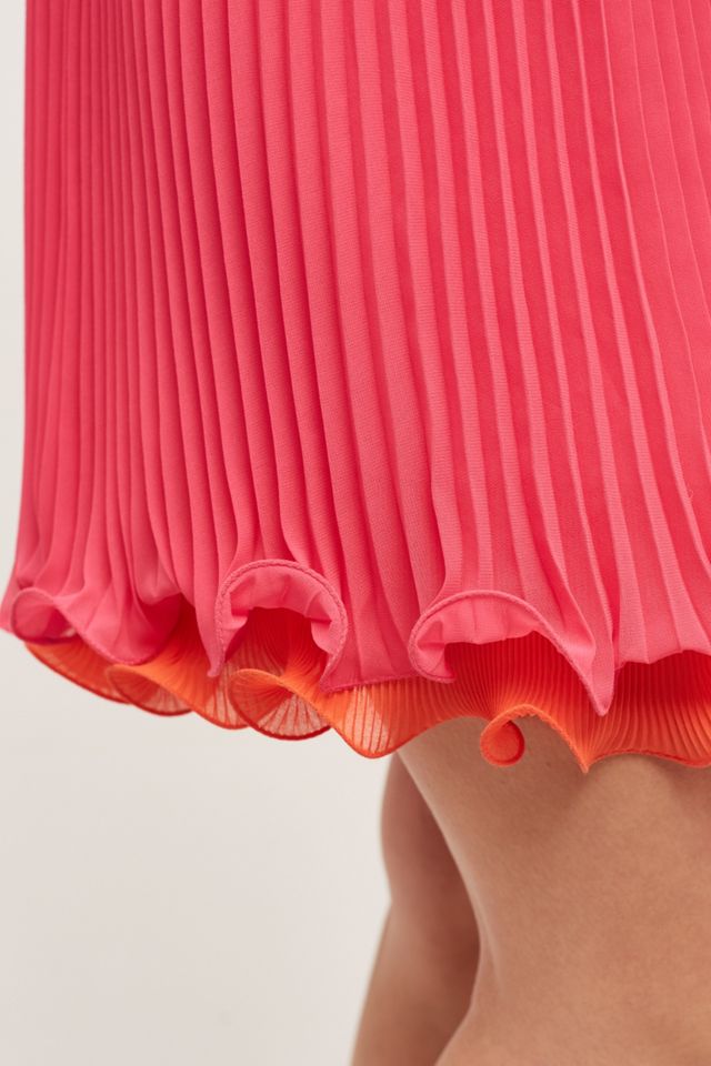 strapless open back dress Hot Shot Pleated Tie Dress XLarge main image 1