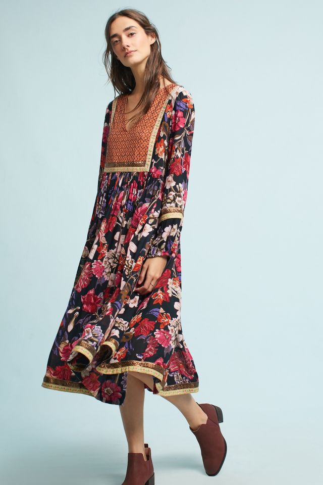 Anthropologie 2025 peasant dress