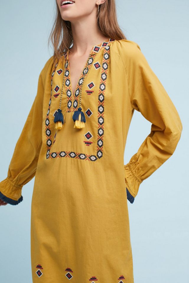 Merida Embroidered Tunic Dress #1