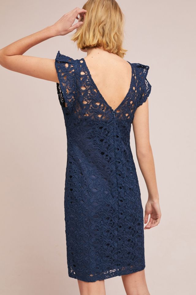 Elsie Flutter-Sleeve Dress #2