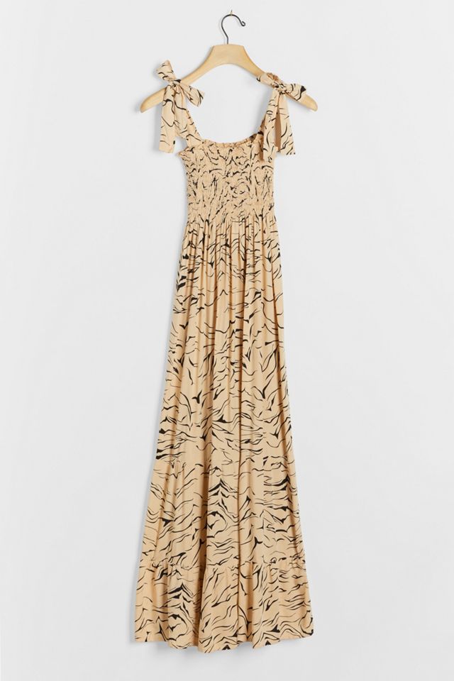 Beachgold Damia Smocked Maxi Dress #1