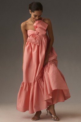 slim fit dress slacks Mint Sky Bows Gown– Teuta Matoshi