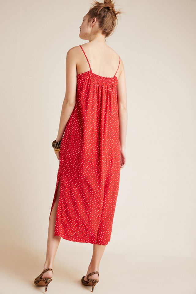 Polka Dot Slip Dress #3