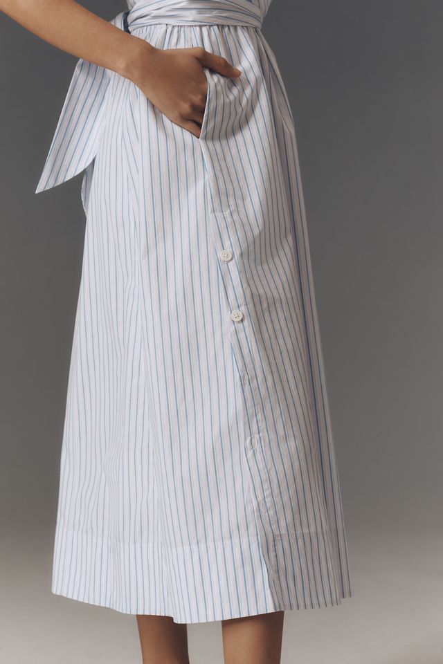 Derek Lam 10 Crosby Shanaya Sleeveless Shirt Dress