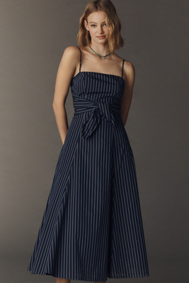 Derek Lam 10 Crosby Zandra Sleeveless Midi Dress | Anthropologie