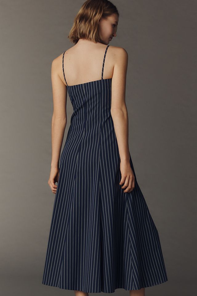 cut out linen midi dress Sundaze. Cutout Midi Linen Dress – ELF
