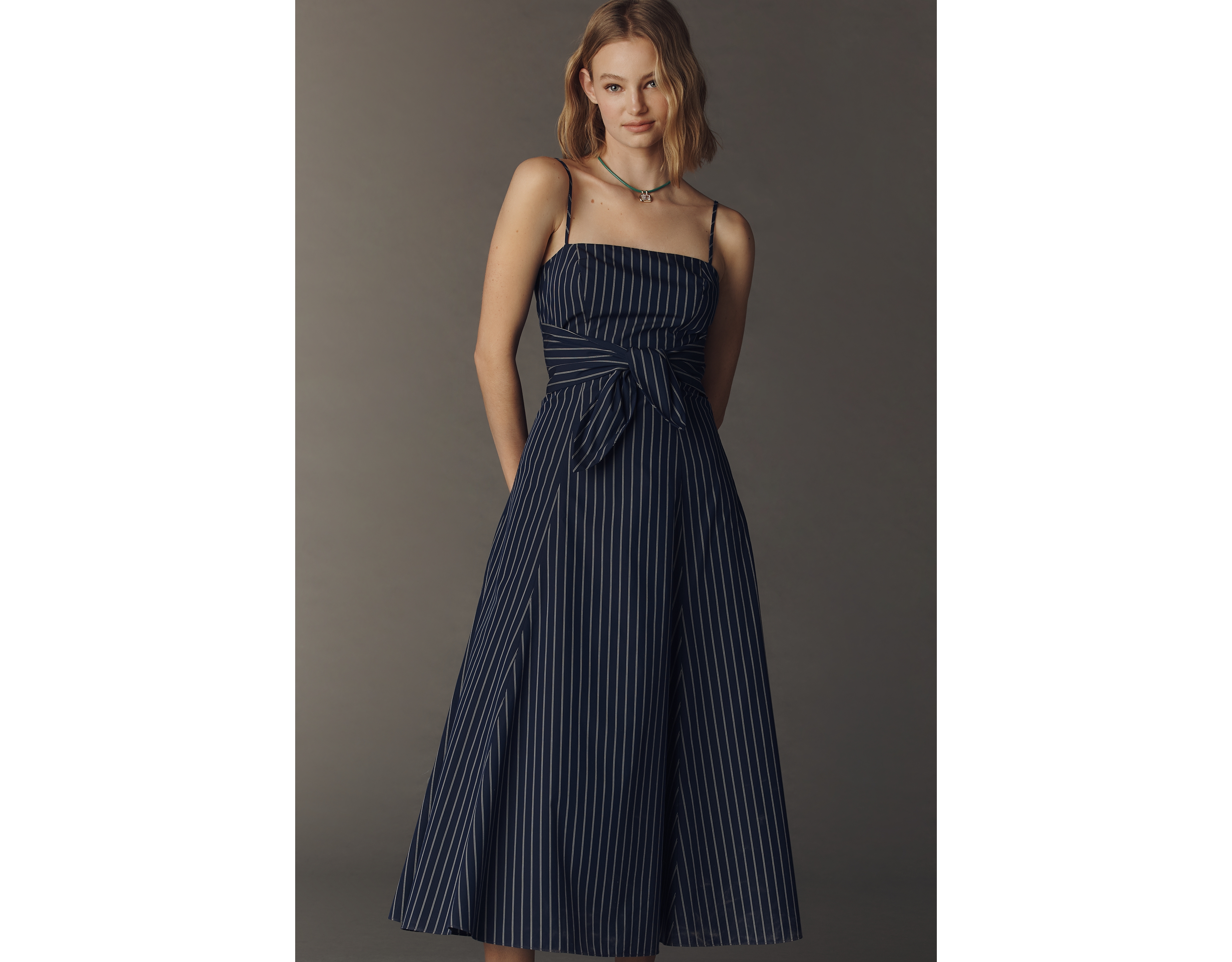 Derek Lam 10 Crosby Zandra Sleeveless Midi Dress