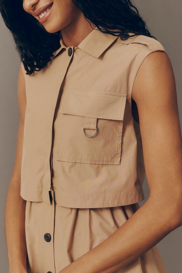 Derek Lam 10 Crosby Sequia Sleeveless Mini Dress | Anthropologie
