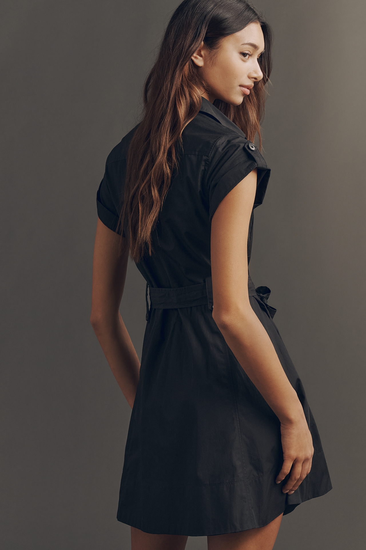 Derek Lam 10 Crosby Azora Belted Mini Dress