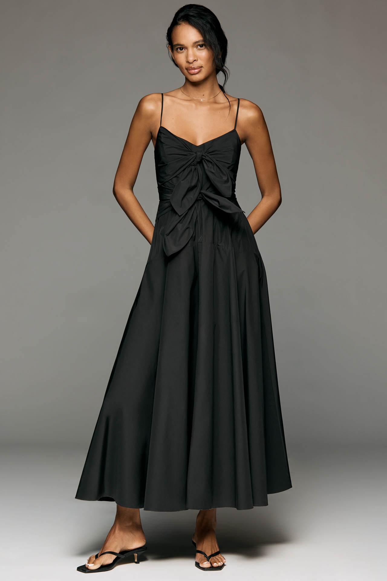 Derek Lam 10 Crosby Unity Tie-Front Dress