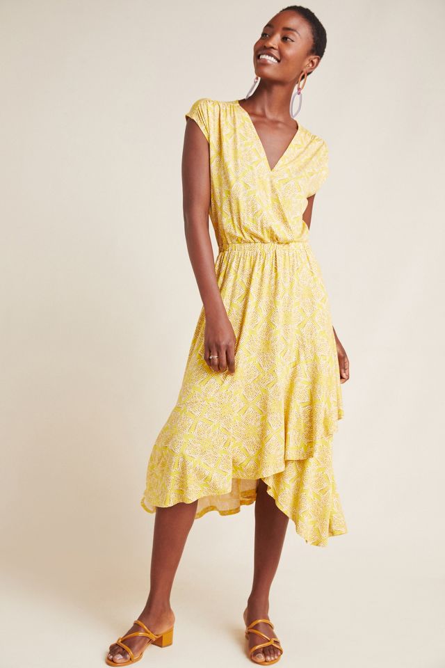 Anthropologie maeve shop wrap dress