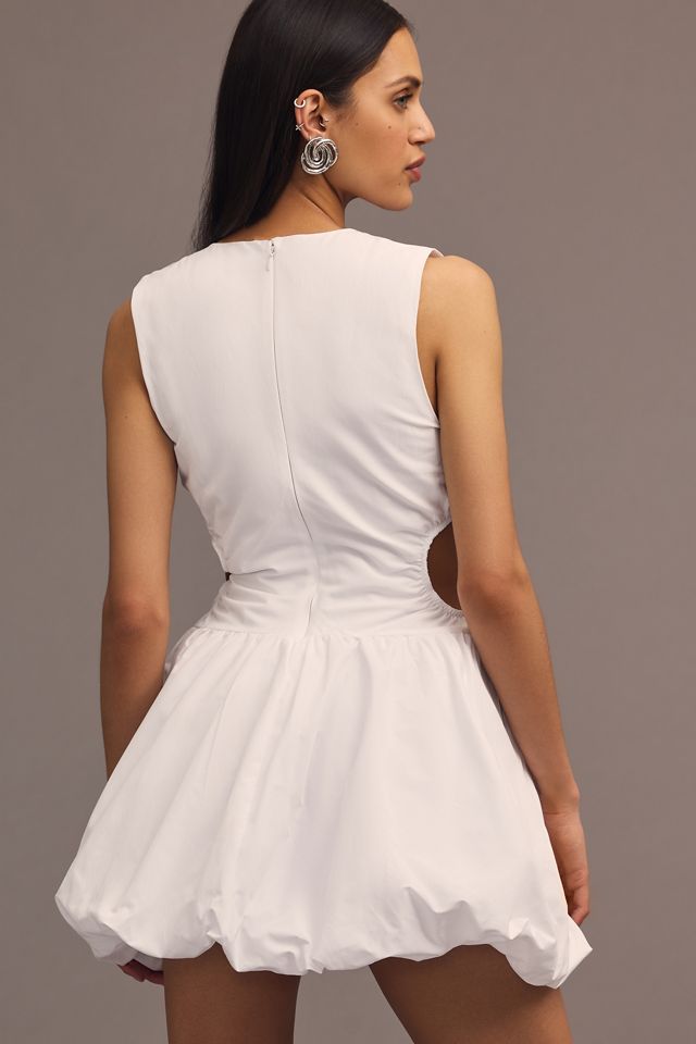 Maeve Cutout Bubble-Hem Dress #1