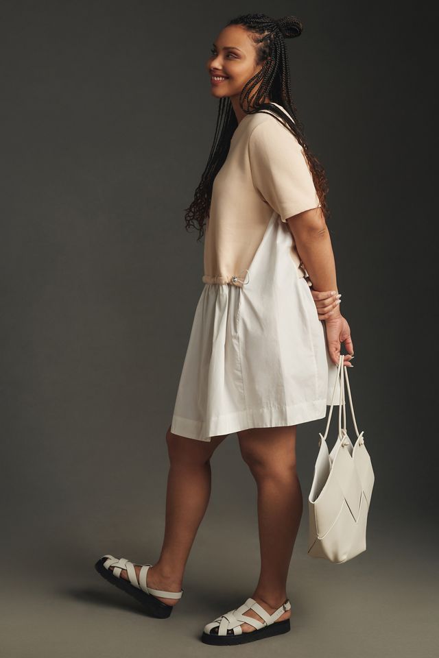 Pilcro Short-Sleeve Sweatshirt Twofer Mini Dress #6