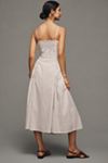 Maeve Sleeveless Fitted A-Line Midi Dress