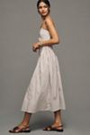 Maeve Sleeveless Fitted A-Line Midi Dress
