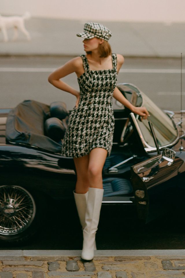 maeve tweed mini dress Maeve Tweed Mini Dress