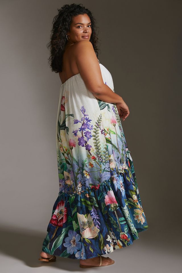 Strapless sundress plus clearance size