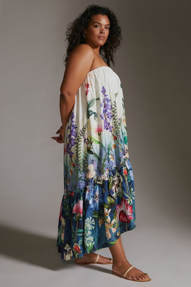 Strapless Maxi Dress #4