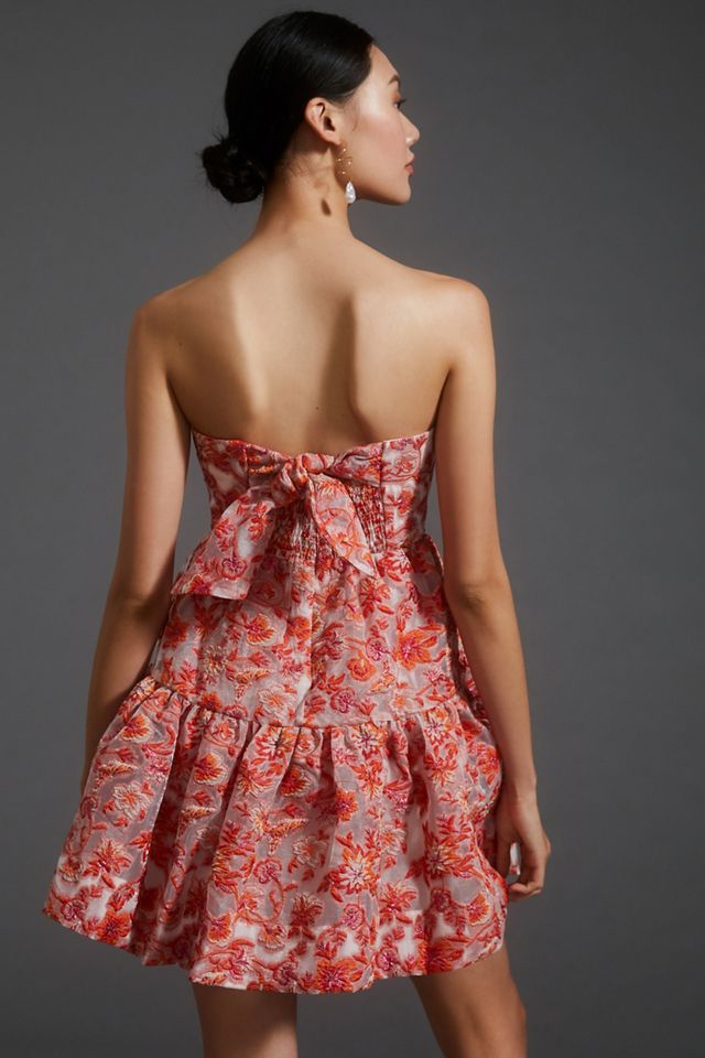 jacquard mini dress anthropologie Anthropologie Maeve Jacquard Mini Dress size S new