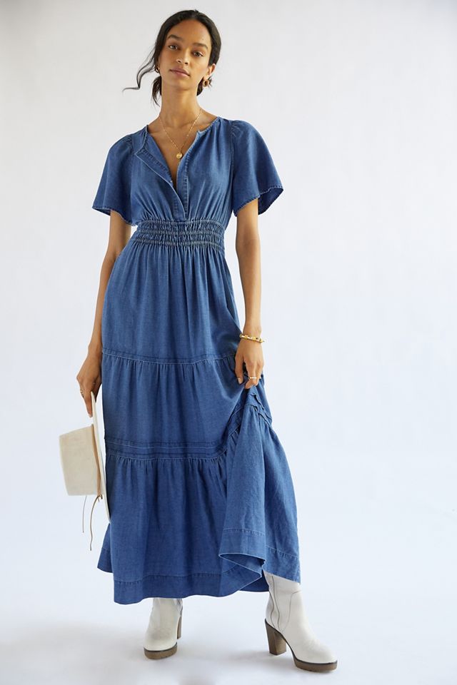 The Somerset Maxi Dress: Chambray Edition #3