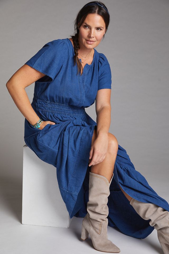 The Somerset Maxi Dress: Chambray Edition #4