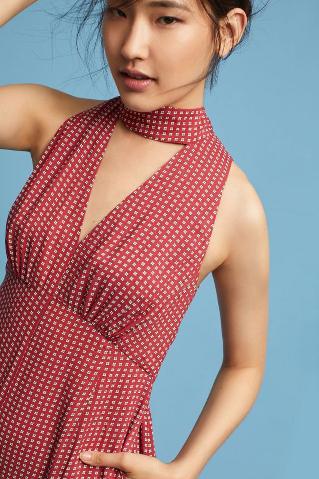 Farida Mock Neck Jumpsuit #1
