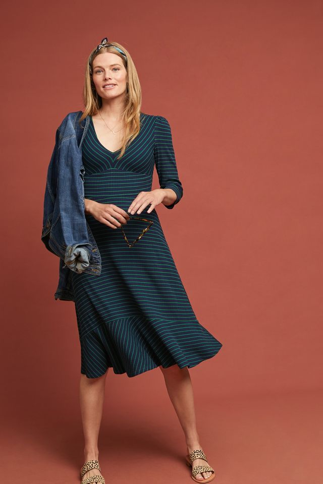 Flores Striped Dress