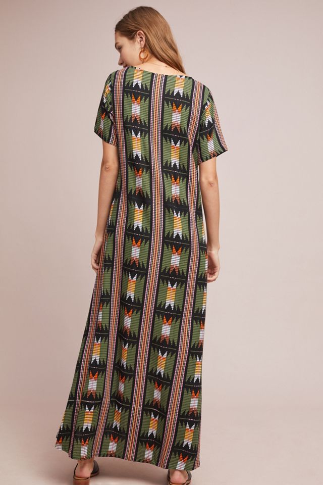 Geometric Maxi Dress #1