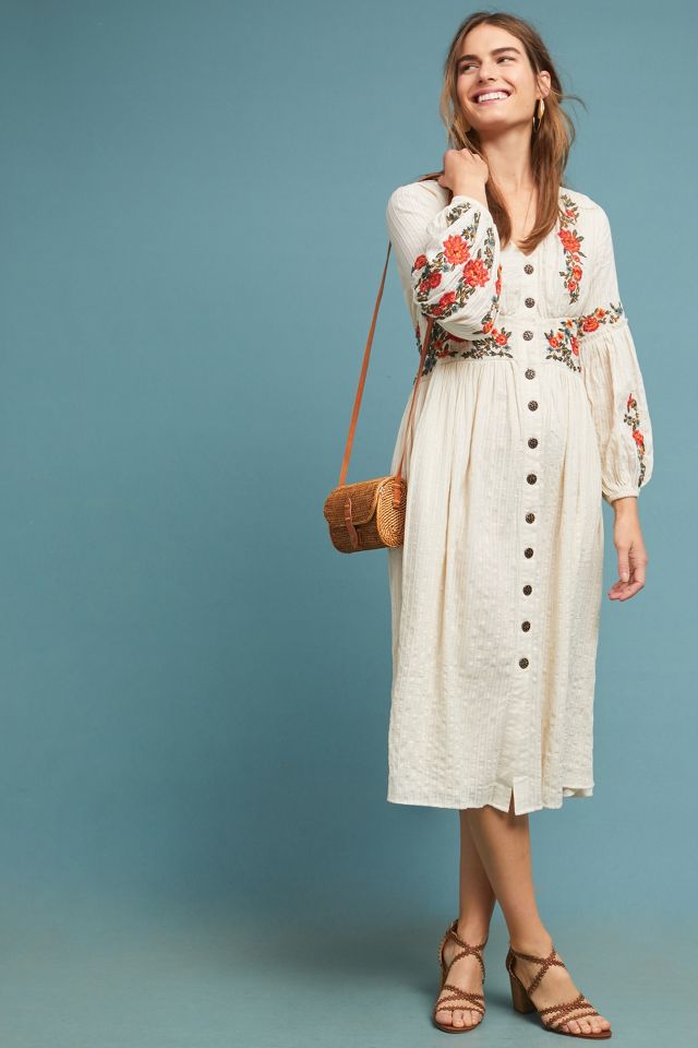 Anthropologie 2025 peasant dress