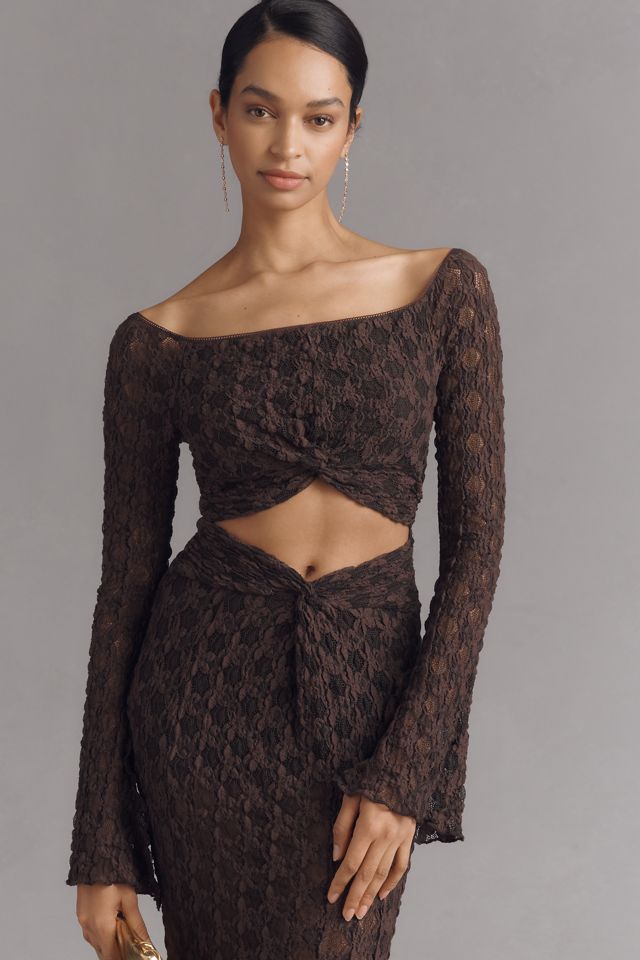 FOREN Donna Off-The-Shoulder Dress #2