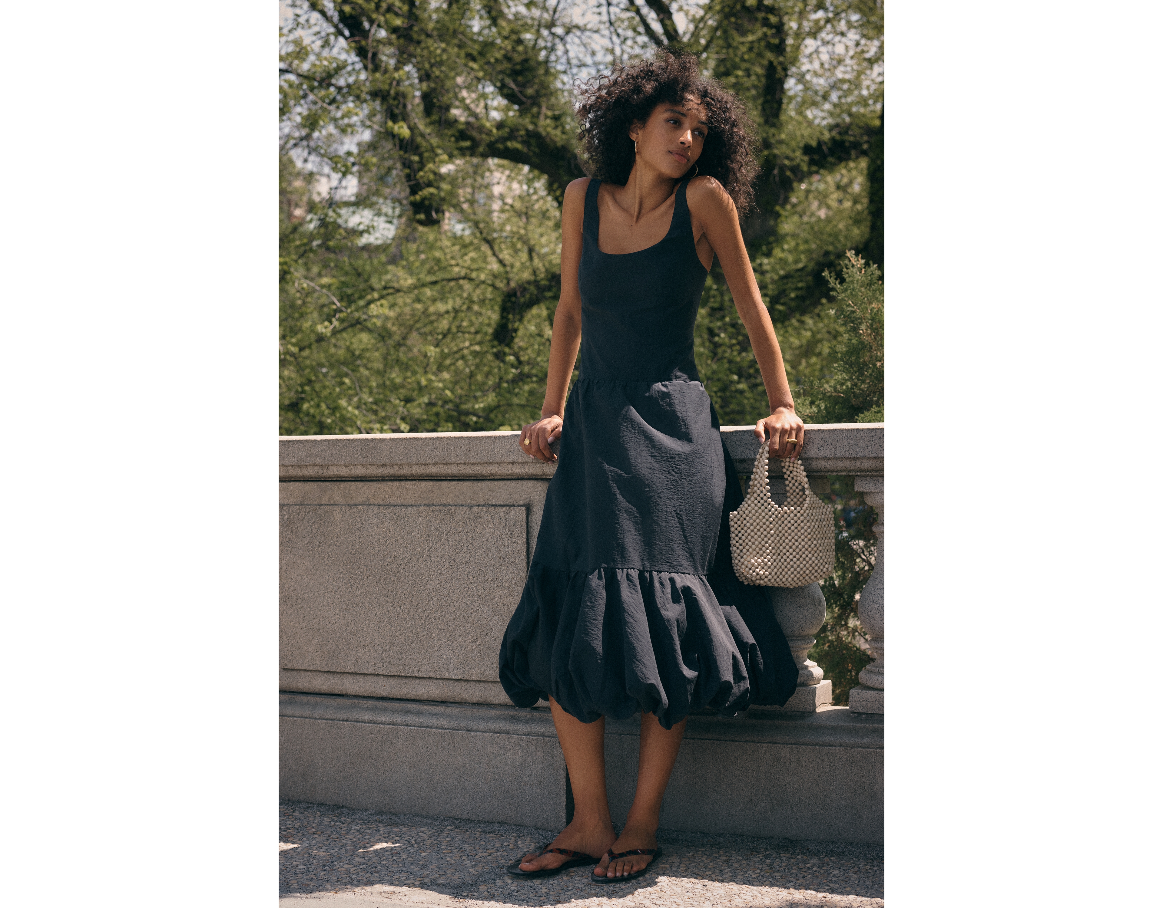 Maeve Drop-Waist Midi Dress