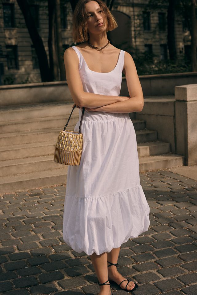 sachin and babi light blue dress Maeve + Sleeveless Drop-Waist Midi Dress main image 1