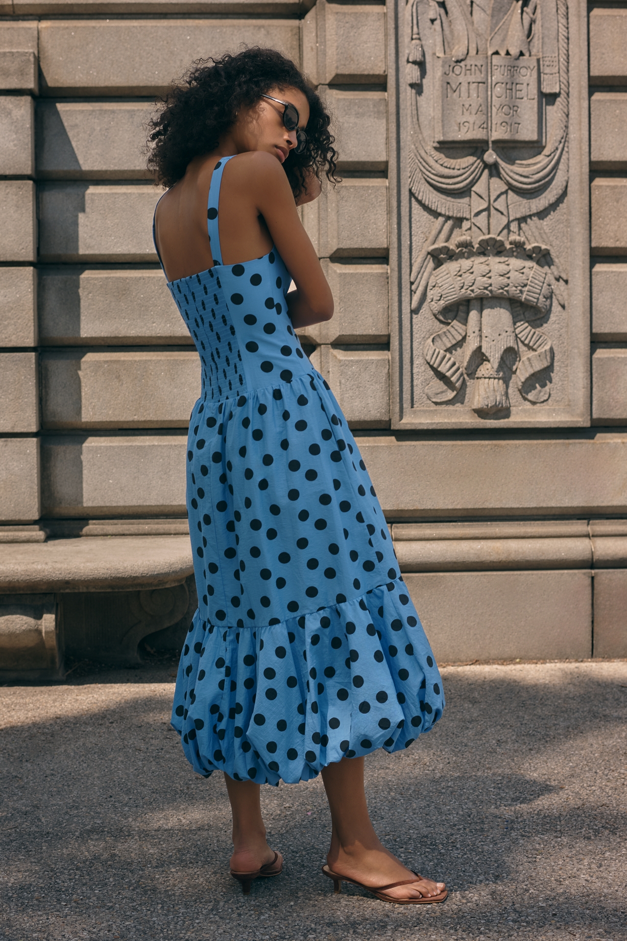 Maeve Drop-Waist Midi Dress