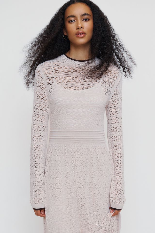 By Anthropologie Delicate Midi Dress #3