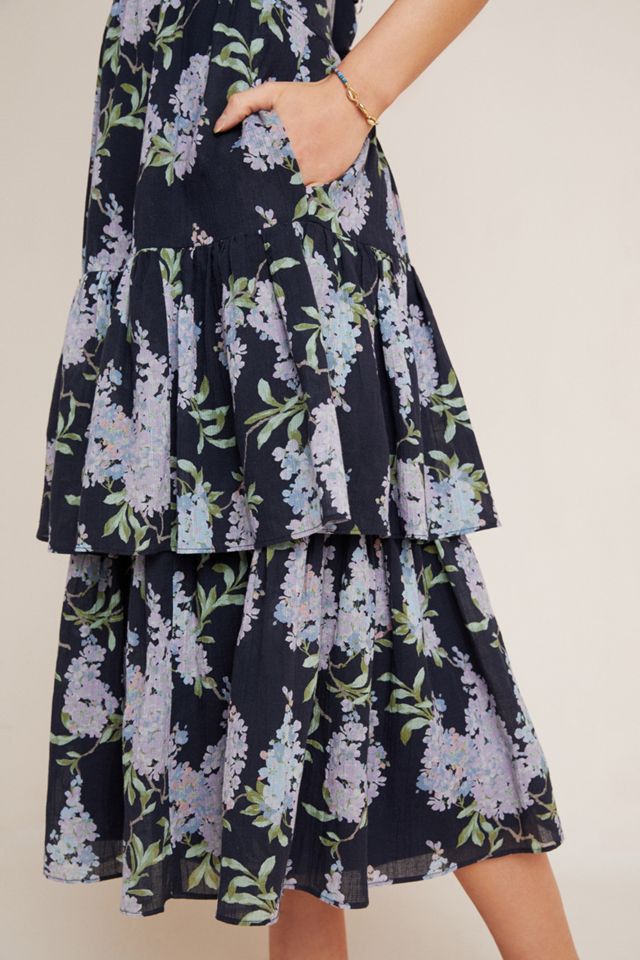 Wisteria Tiered Midi Dress #2