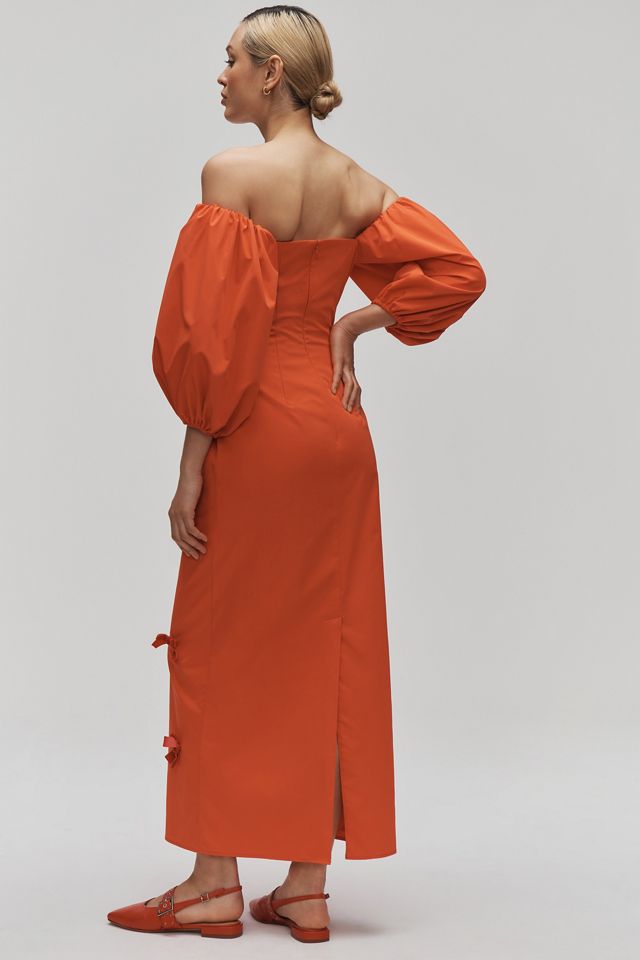 The Wolf Gang Amar Bow Midi Dress #1