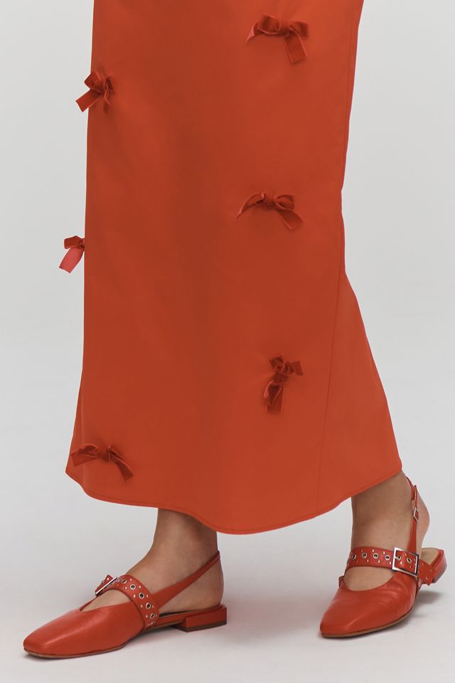 The Wolf Gang Amar Bow Midi Dress #3