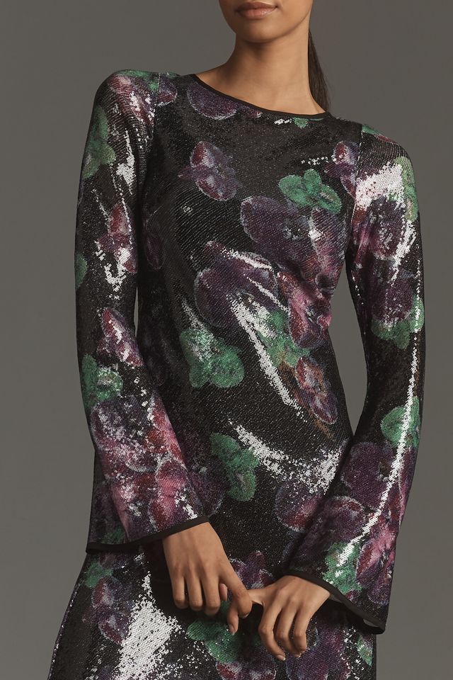 The Wolf Gang Lenee Sequin Maxi Dress #1