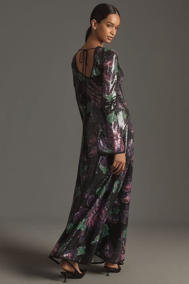 The Wolf Gang Lenee Sequin Maxi Dress #2
