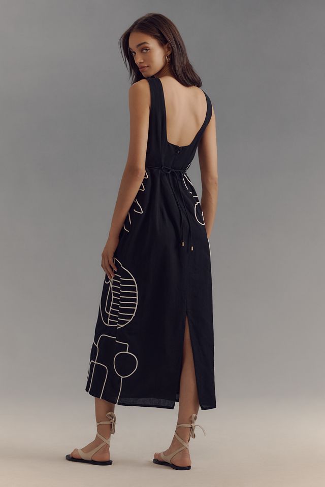 The Wolf Gang Luna Linen Cotton Blend Dress #2