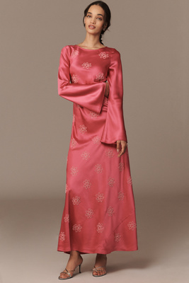 Zephora Long-Sleeve Maxi Dress
