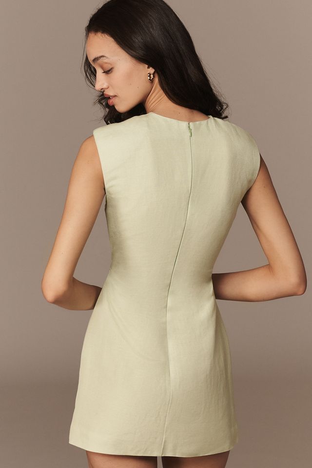 The Wolf Gang Pacro Linen Sleeveless Mini Dress #1