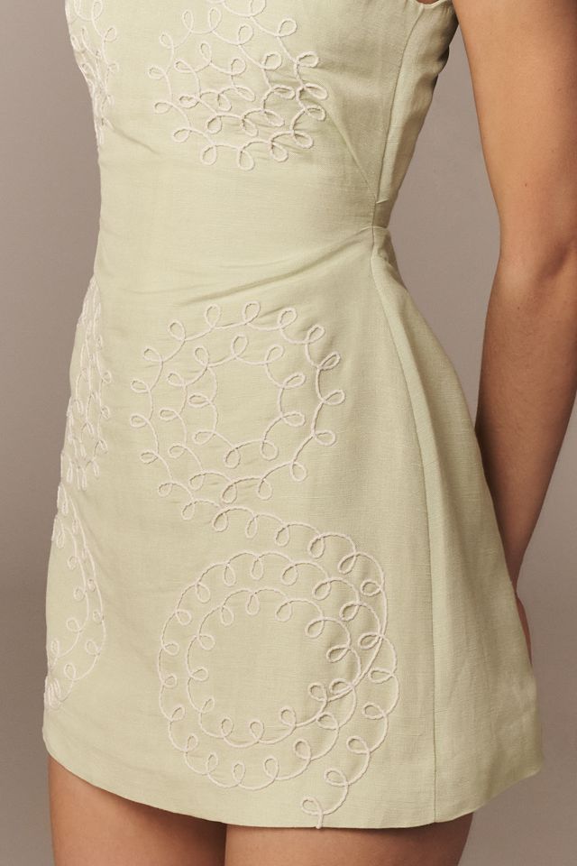 The Wolf Gang Pacro Linen Sleeveless Mini Dress #3
