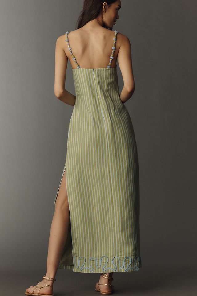 The Wolf Gang Elm Embroidered Maxi Dress #1