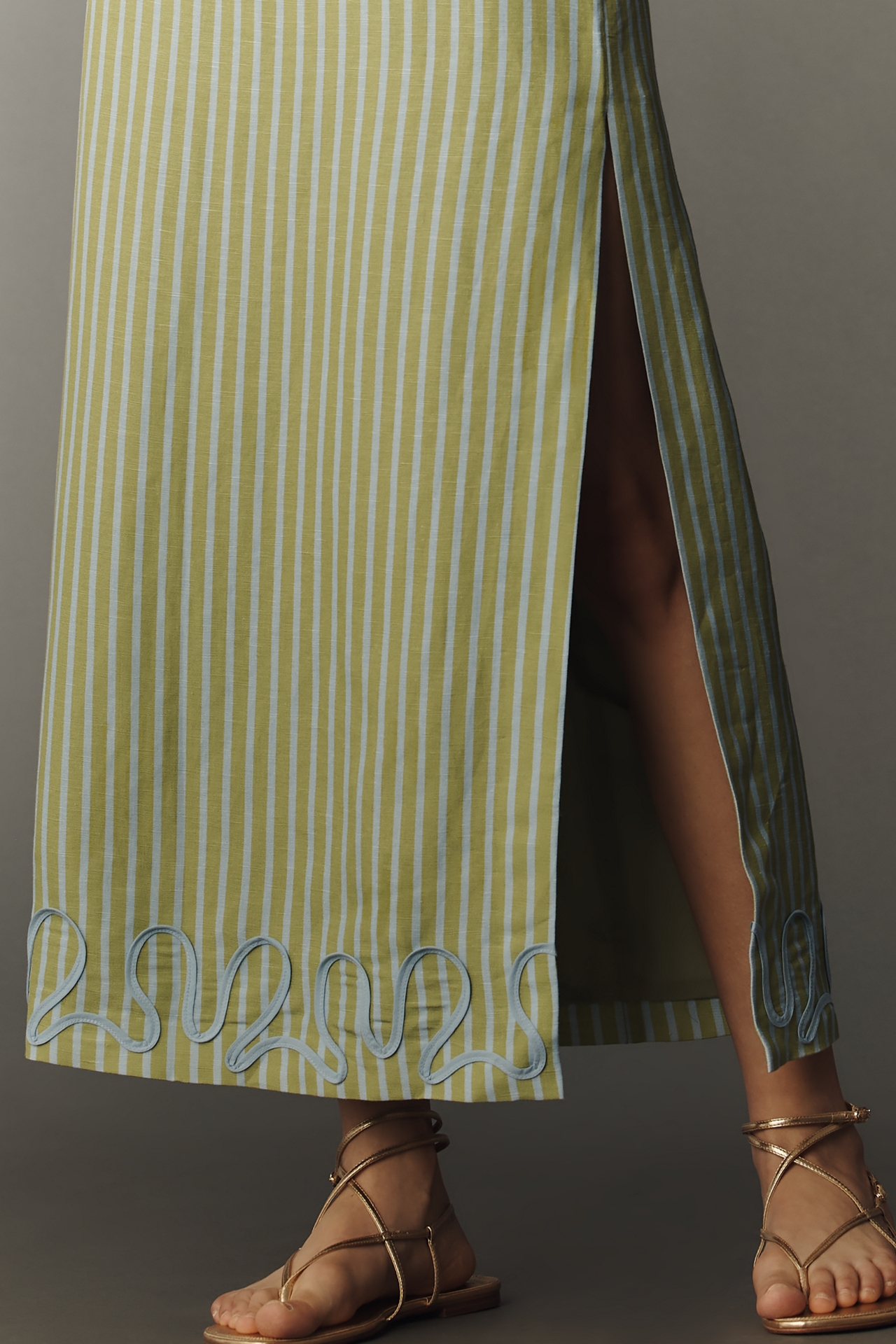 The Wolf Gang Elm Embroidered Maxi Dress