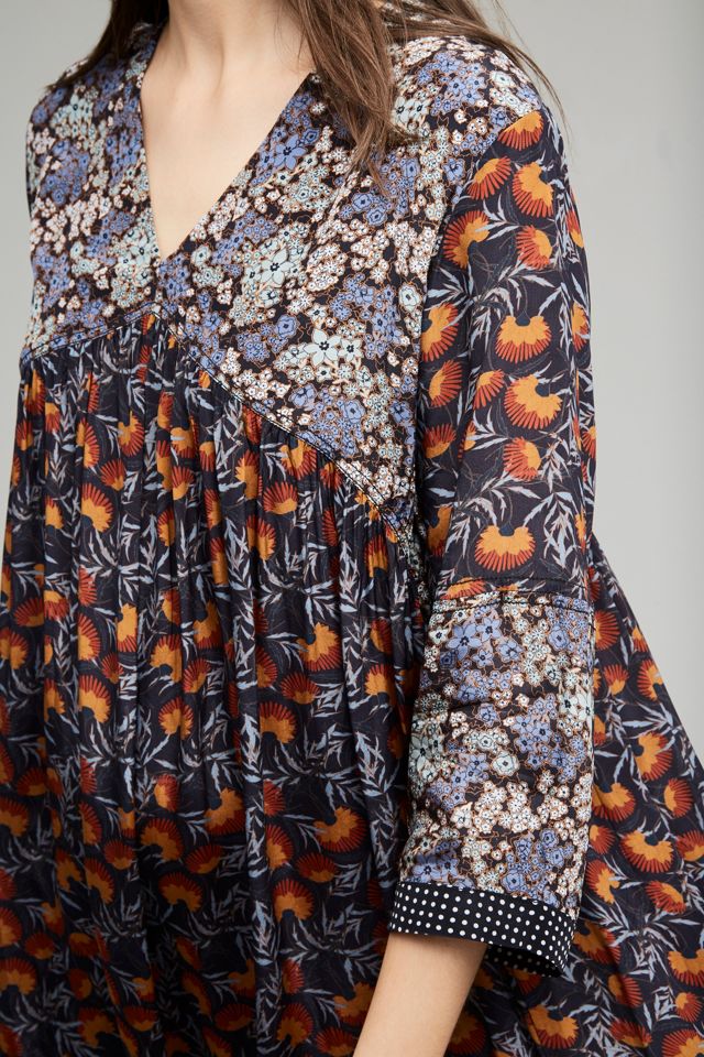 Janita Floral Peasant Dress #2