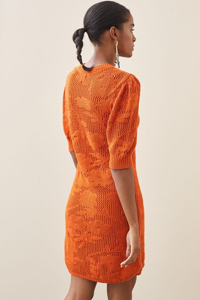 Maeve Pointelle Knit Mini Dress #2